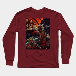 BASKETBALLART - CHAMPION BULLS Long Sleeve T-Shirt